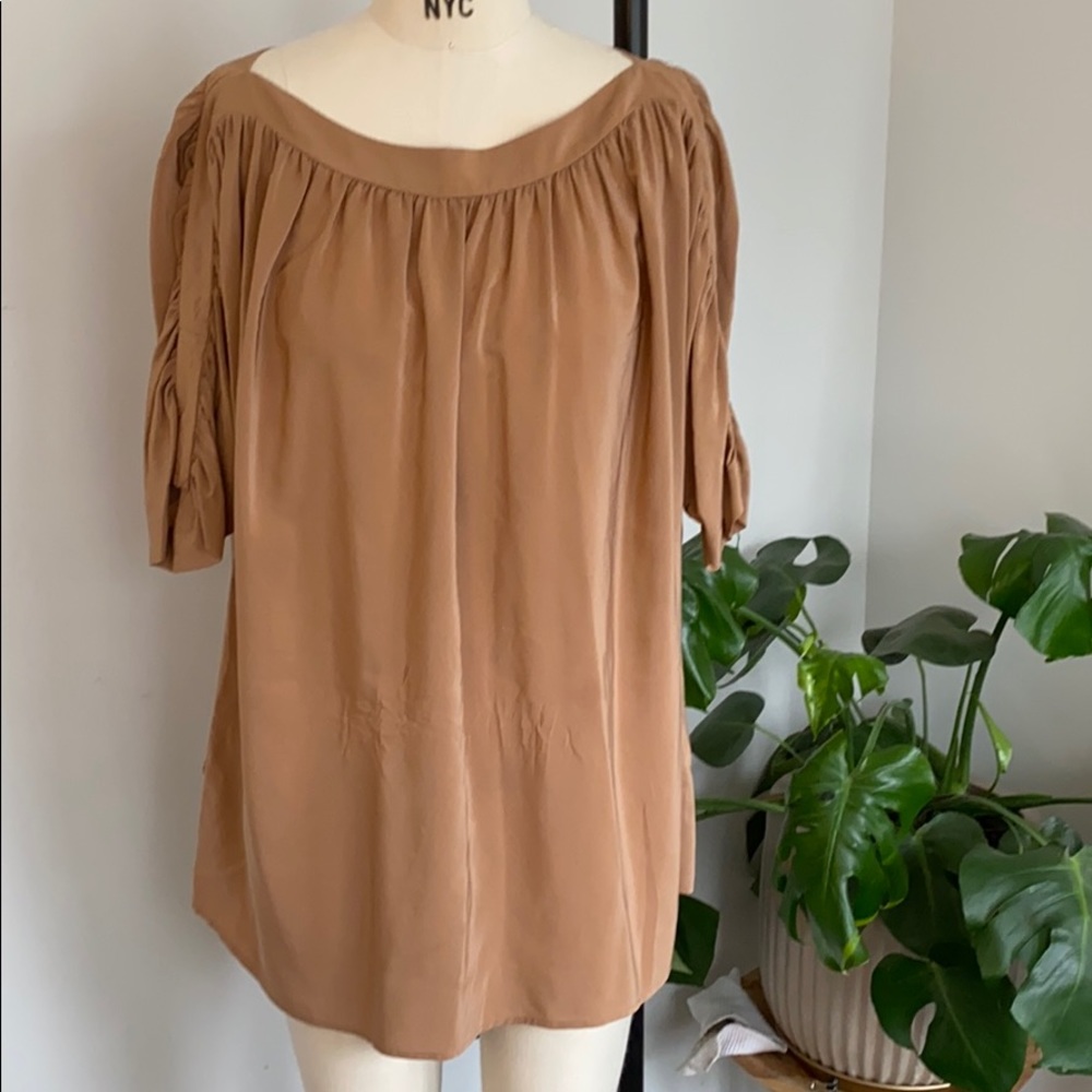 BCBG Silk Tunic/Blouse